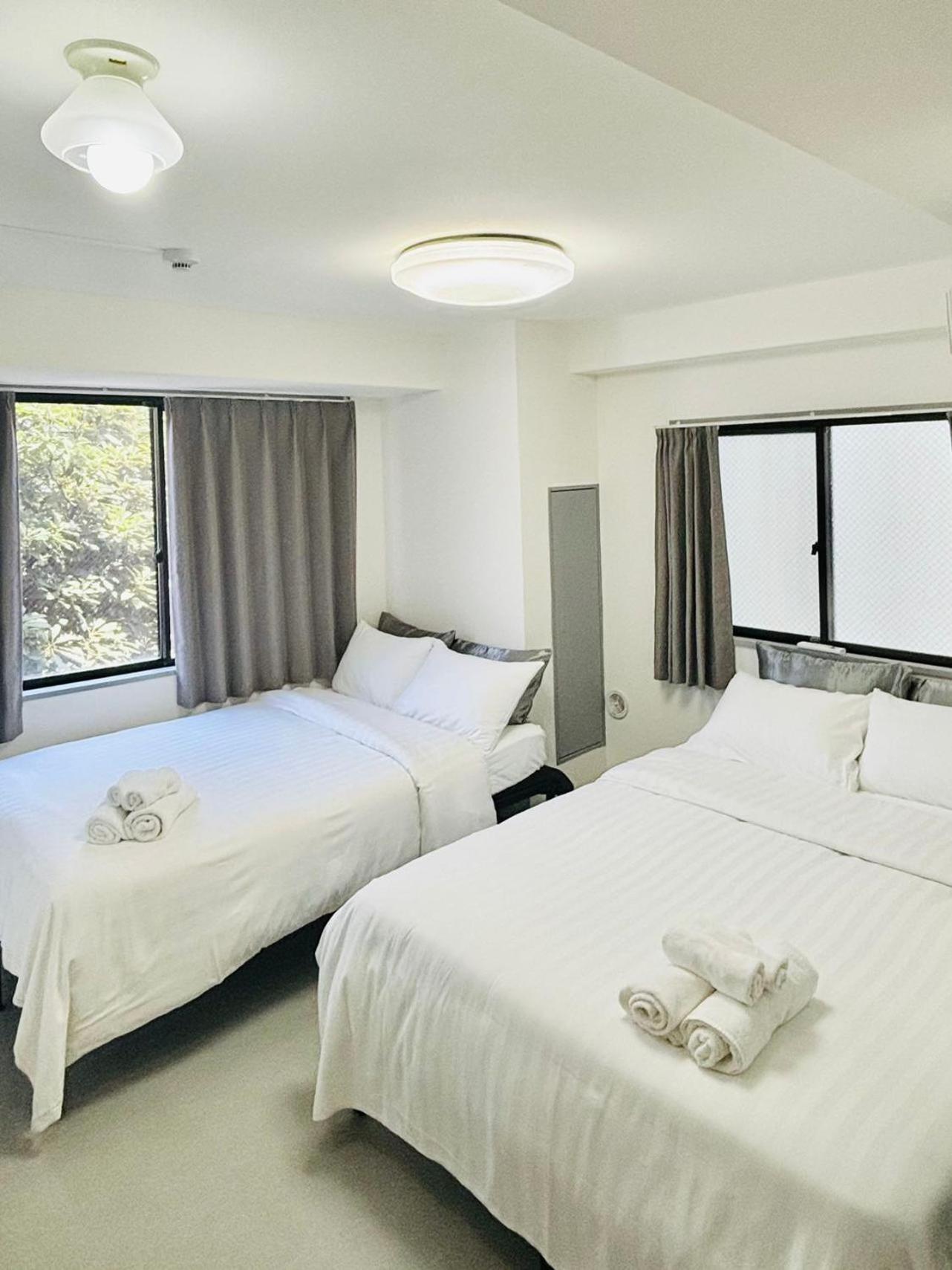 Ferienwohnung Glou Shinjuku Family Präfektur Tokio Exterior foto